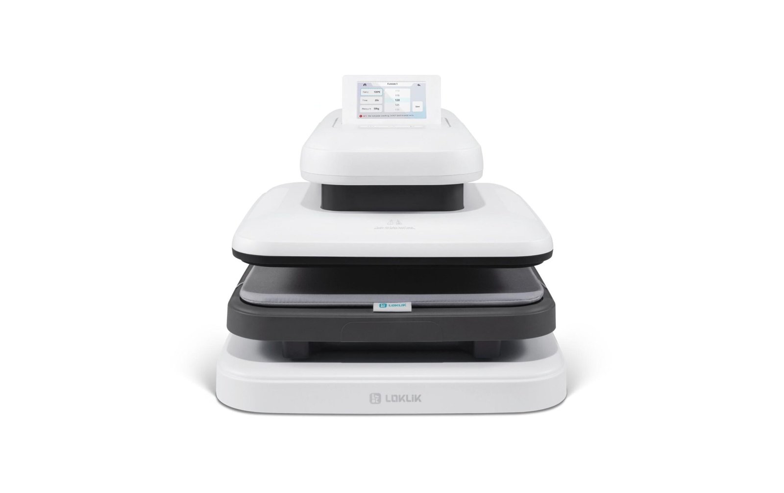 Loklik Transferpresse Auto 2 smart weiss