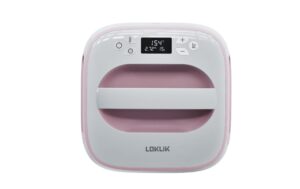 Loklik Transferpresse Easy weiss/rosa