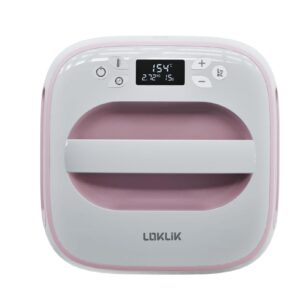 Loklik Transferpresse Easy weiss/rosa